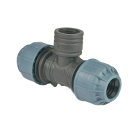 Trójnik PE 32 x 3/4" x 32 GW PN10 ELYSEE