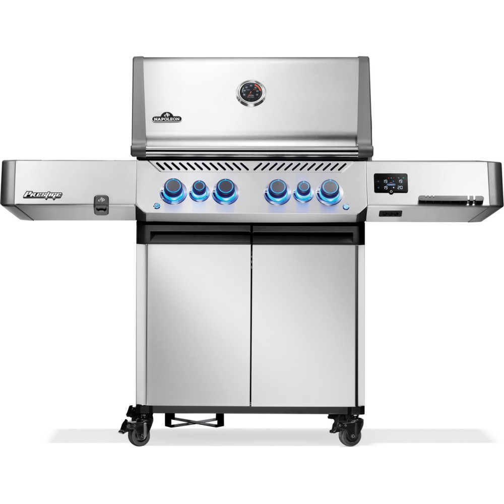 Napoleon grill gazowy Prestige® 500 Connected RSIB z bocznym i tylnym palnikiem na podczerwień