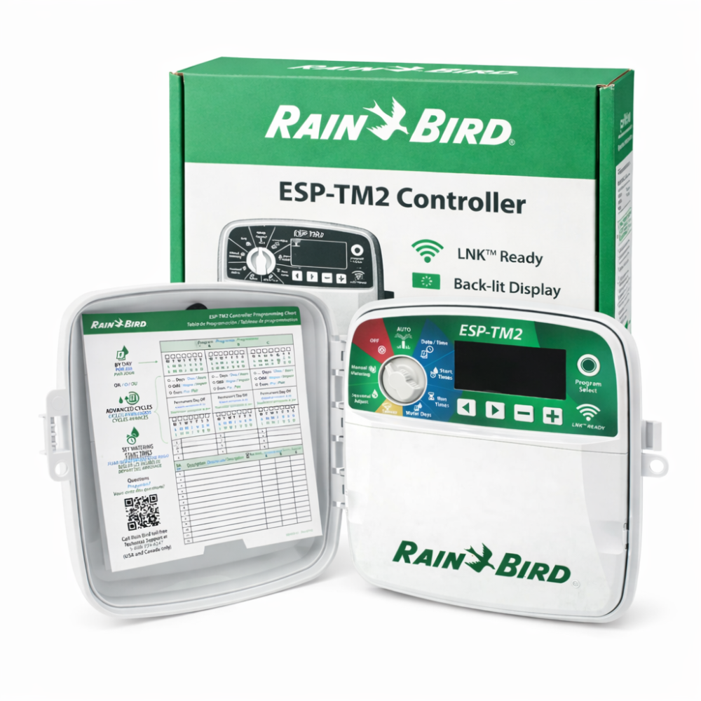 Sterownik nawadniania Rain Bird 4 sekcje zewnętrzny ESP-TM2 WiFi