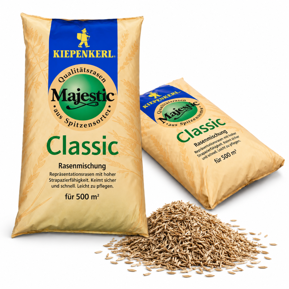 Kiepenkerl Majestic Classic 10 kg – nasiona trawy uniwersalnej 500 m²