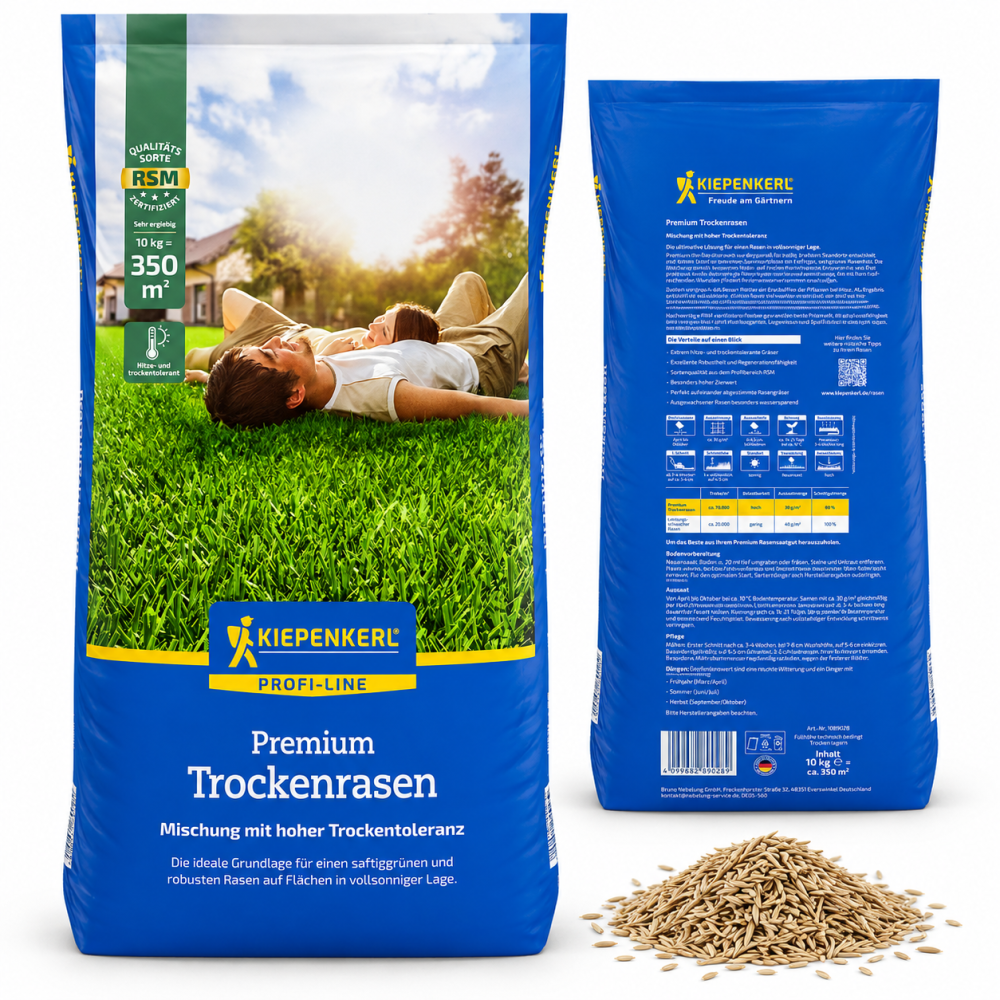 KIEPENKERL Profi-Line Premium na suche tereny 10 kg / 350 m² – następca Sunny Green