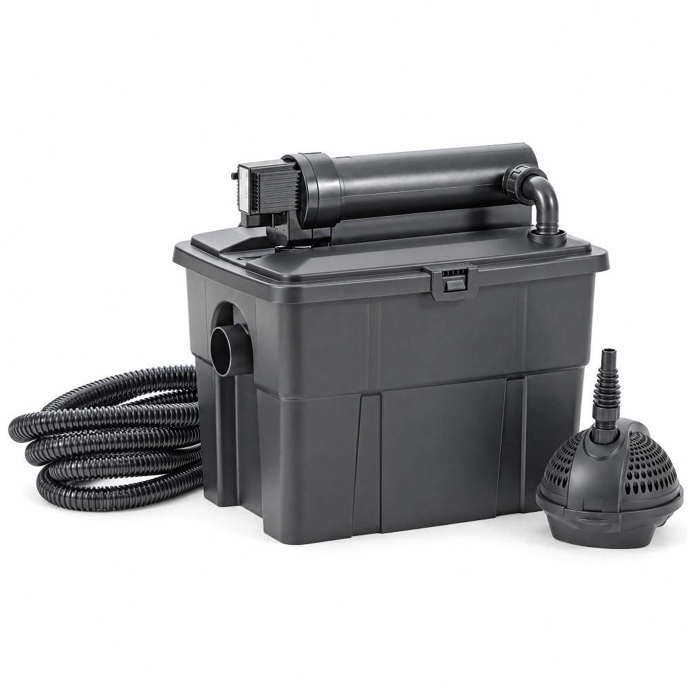 Pontec MultiClear Set 5000 – filtr wielokomorowy z UVC, pompa i wąż