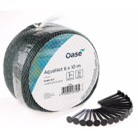 Siatka OASE AquaNet 6 × 10 m – w komplecie 18 szpilek do mocowania
