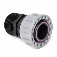 Dwuzłącze Swivel M-F 1″ Tavlit – widok od strony nakrętki z uszczelką O-ring