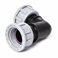 Kolano Swivel F-F 1″ Tavlit – widok od strony nakrętki