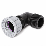 Kolano Swivel M-F 1″ Tavlit – nakrętka obrotowa GW i gwint zewnętrzny 1″