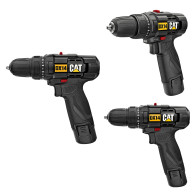 Wiertarko-wkrętarka akumulatorowa CAT DX14 12V 30 Nm z akumulatorem 2,0 Ah i ładowarką