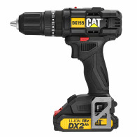Udarowa wiertarko-wkrętarka CAT DX155 18V z akumulatorem 2,0 Ah