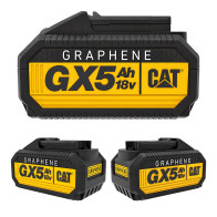 Akumulator grafenowy CAT GXB5 18V 5,0 Ah 1 FOR ALL