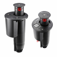 Hunter G-990-E-53-P8-S – pełnoobrotowy zraszacz golfowy – widok z boku i z góry