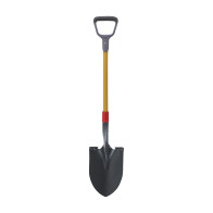 Szpadel ostry CAT J10-202 z uchwytem D – widok z przodu