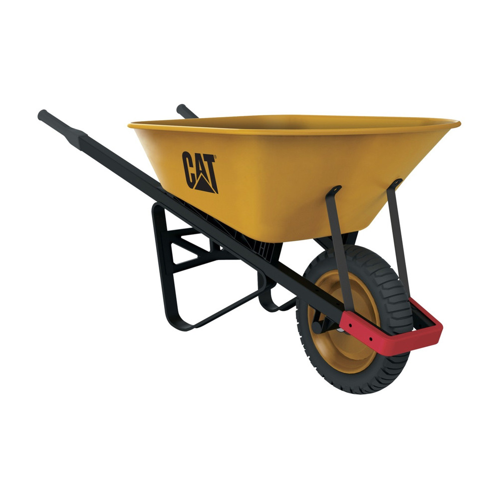 Taczka stalowa CAT J22-150, 250 kg, 100/170 l, koło pompowane