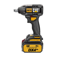 Klucz udarowy akumulatorowy CAT DX72B 18V 1/2″ – akumulator sprzedawany osobno