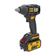 CAT DX72B – widok 3/4 z innego kąta, zabierak 1/2″ – akumulator sprzedawany osobno