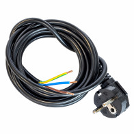 Kabel zasilający 2,5 m – wtyczka z uziemieniem i odizolowane żyły do listwy zaciskowej