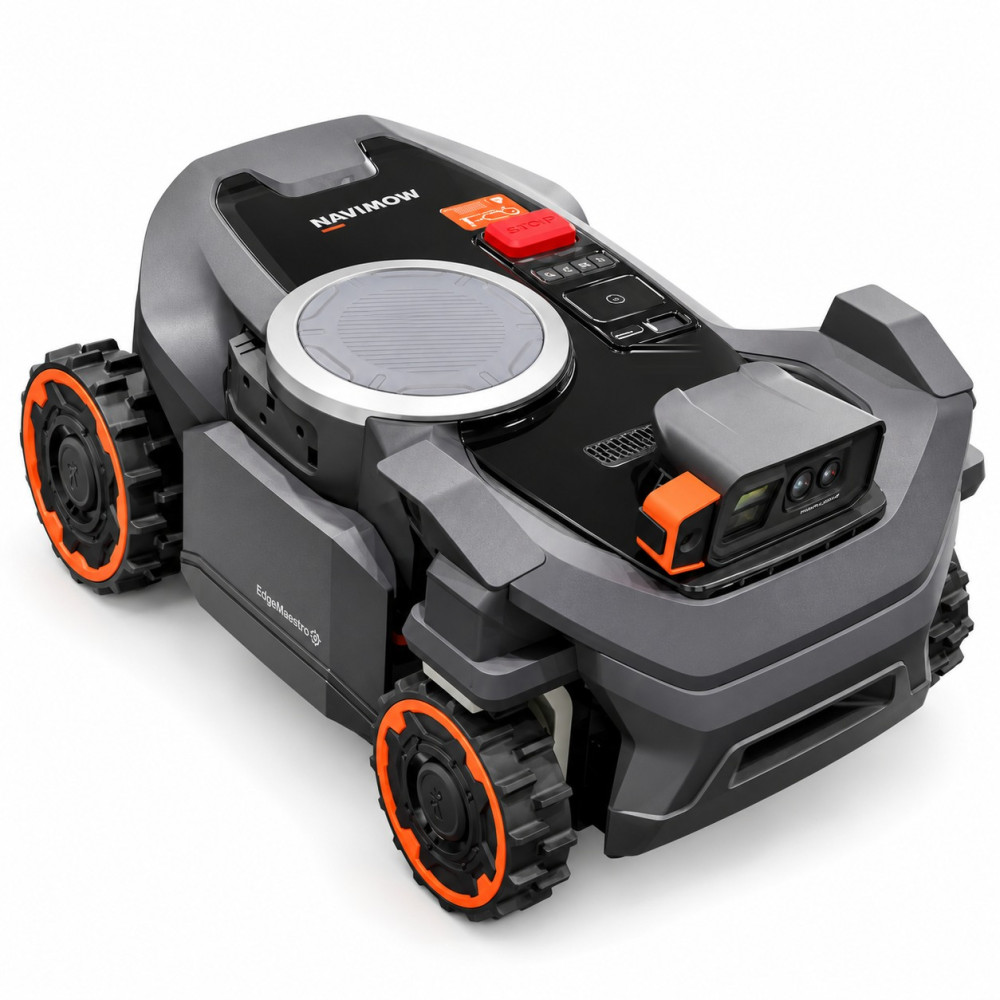 Segway Navimow H510 Pro – robot koszący serii H5 Pro, ujęcie z przodu pod kątem (wizualizacja poglądowa)