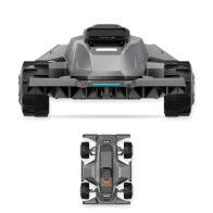 TerraMow X AWD – robot koszący do 6000 m²: widok od czoła i z góry