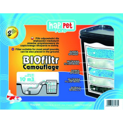 BIOfiltr Basic zestaw filtracyjny do oczka wodnego, pojemność 10000l + Pompa 2000l/h 