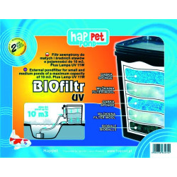 BIOfiltr Kamuflaż Plus zestaw filtracyjny do oczka wodnego, pojemność 7000l + Pompa 2000l/h 