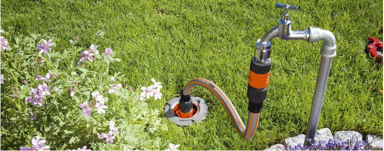 Woda niczym prąd z gniazdka- puszki poboru wody GARDENA