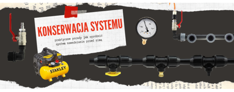 Jak zabezpieczyć system nawadniania przed zimą?  Przedmuchać czy zamontować zawory odwadniające - Odpowiadamy!